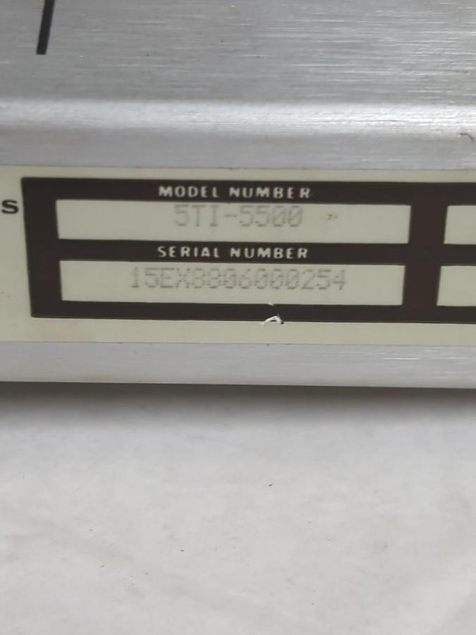 Used TEXAS INSTRUMENTS,5TI-5500,I/O EXPANDER 102-132 VAC 47-63 HZ PRE-OWNED