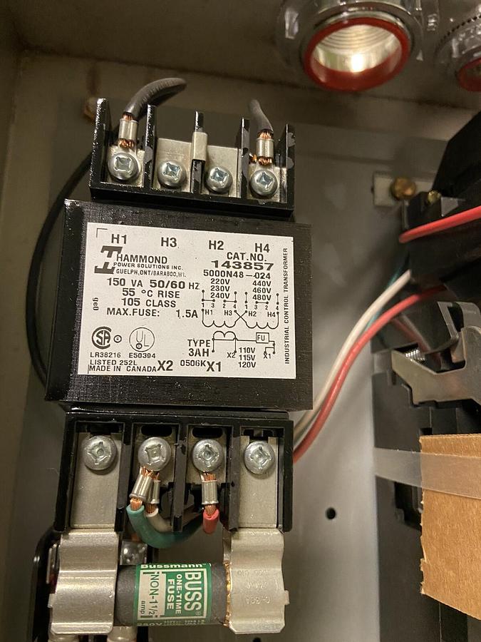 GE,CR306D41900AATSA,Stainless Steel Size 2 Fusible Combination Starter