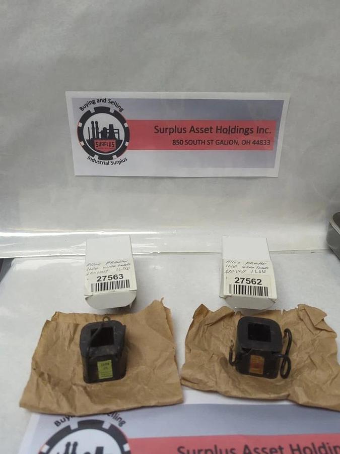 Used ALLEN BRADLEY,1L06,COIL 220V 60CY 110V 25CY LOT OF 2 PRE-OWNED