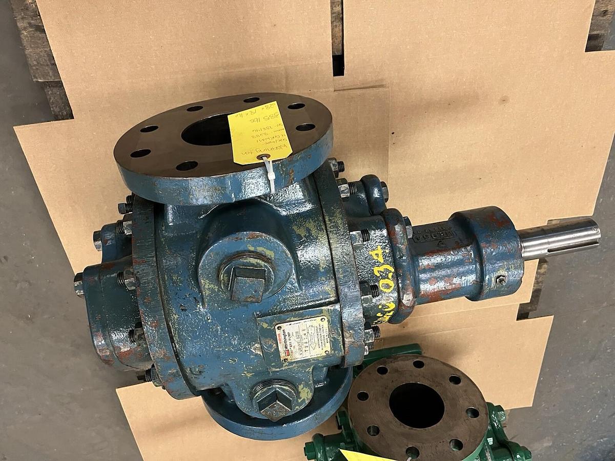 Used WORTHINGTON,4GRWM1,ROTARY GEAR PUMP