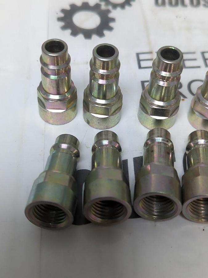 PREVOST,076201,HIGH FLOW SAFETY AIR PLUG 1/4 INCH NPT LOT OF 12 NOS