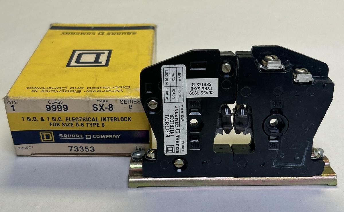 SQUARE D,9999SX-8,ELECTRICAL INTERLOCK NOS
