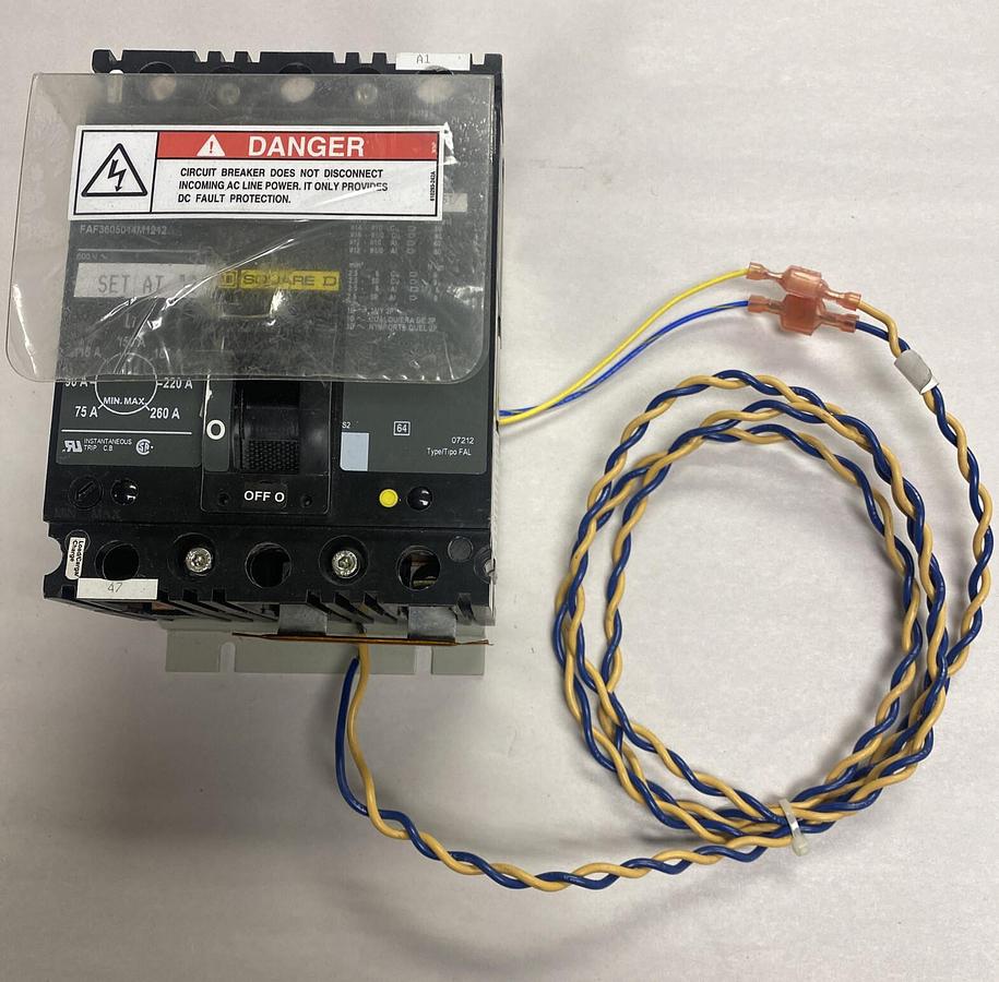 Square D,FAF3605014M1212,Circuit Breaker 50A 600V New