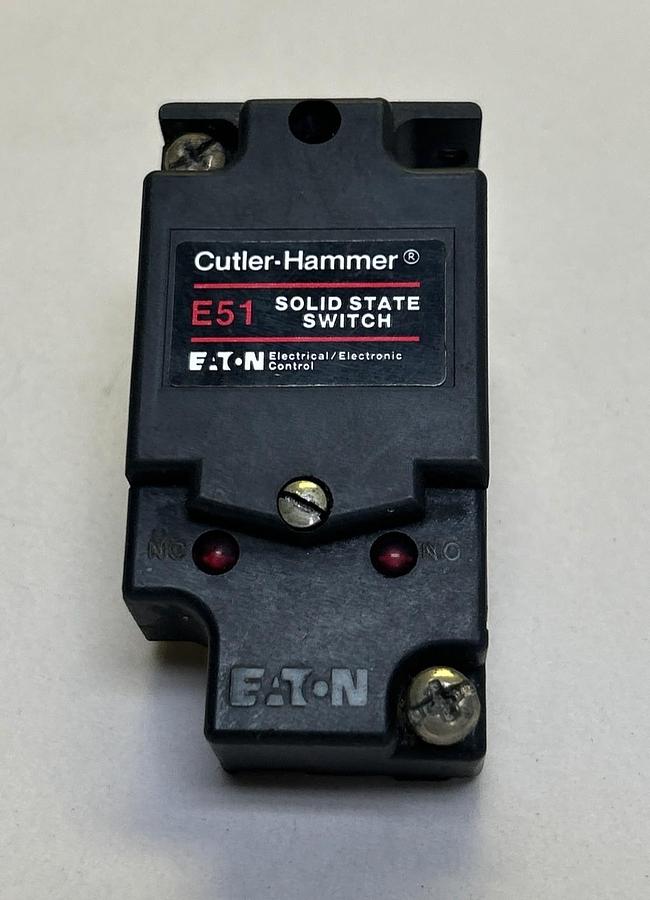 Used EATON CUTLER-HAMMER,E51SCN,SOLID STATE SWITCH BODY