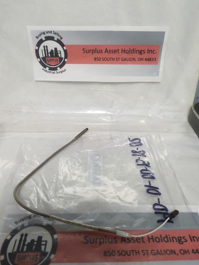 Used BENTLY NEVADA,190-01-00-15-18-02,PROXIMITY VIBRATION SENSOR PROBE PRE-OWNED