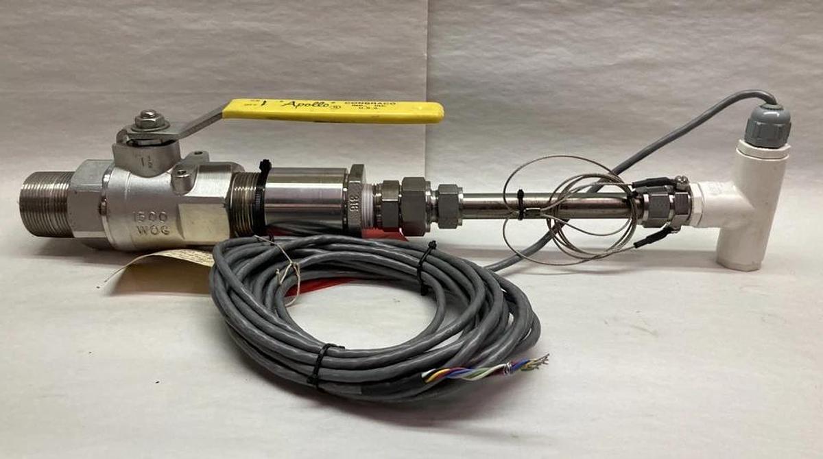 ECD,CS10/17-T21/RS10/17-T21,Conductivity Pole w/Apollo 1500WOG 1-1/2 Inch