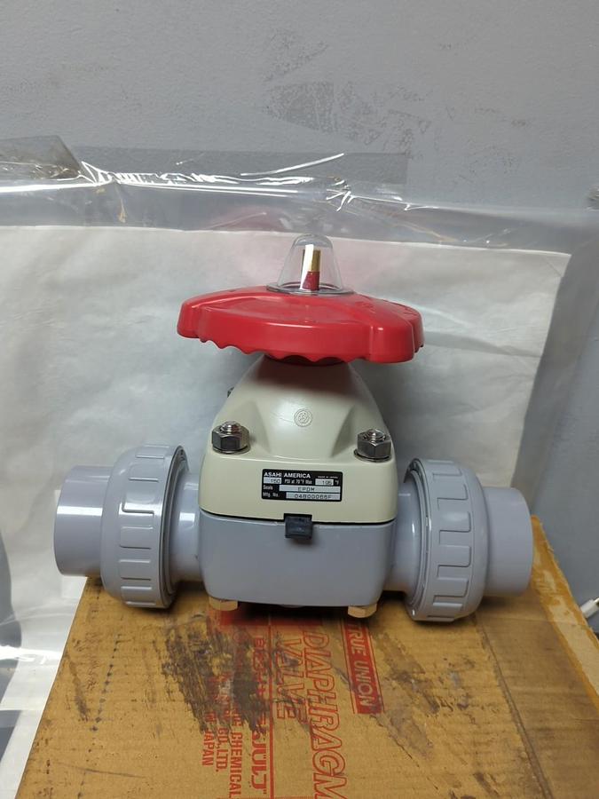 ASAHI,04B00066F,DIAPHRAGM VALVE EPDM SEALS 2 INCH 150 PSI NOS