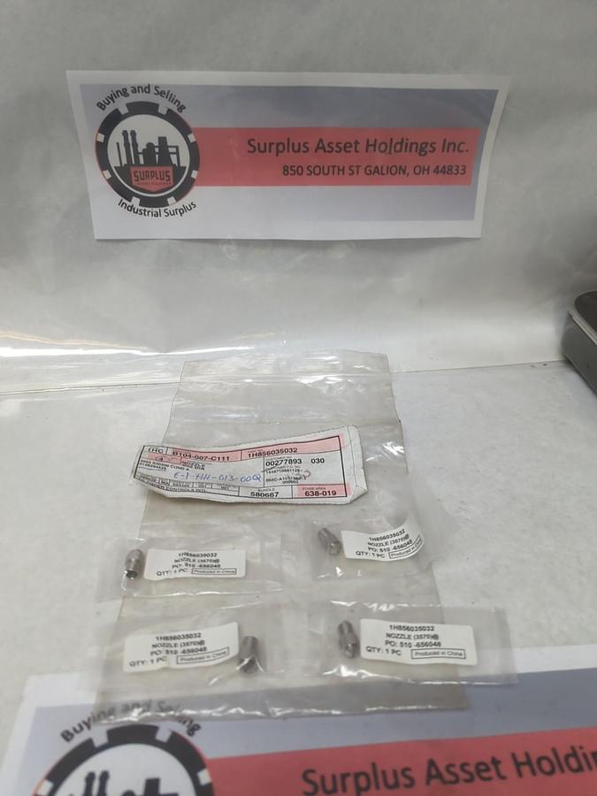 FISHER,1H856035032,NOZZLE LOT OF 4 NOS