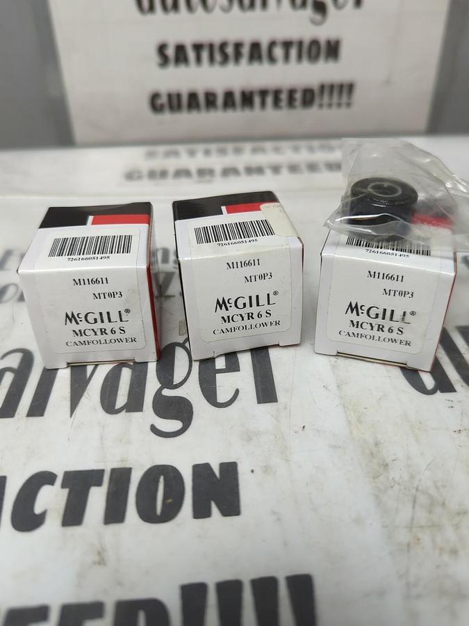 MCGILL,MCYR-6-S,CAM YOKE ROLLER LOT OF 3 NOS