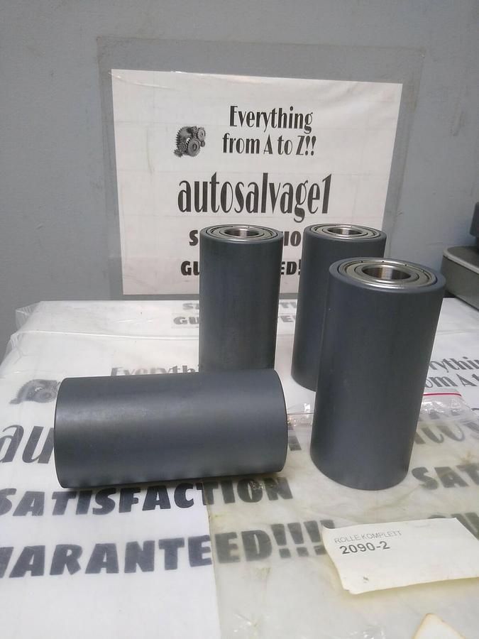 FAB ROLLER ROLLEKOMPLETE,2090,2.20MM BORE 1-7/8 IN OD 3-15/16 IN  LNG LOT OF 4