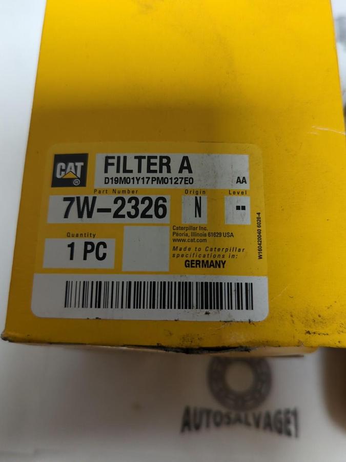CATERPILLAR,7W-2326,OIL FILTER