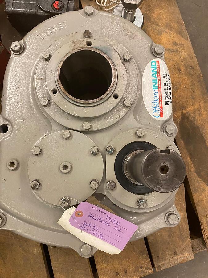 Used DODGE,TXT615T, TORQUE-ARM™ SHAFT MOUNT SPEED REDUCER RATIO 15.33