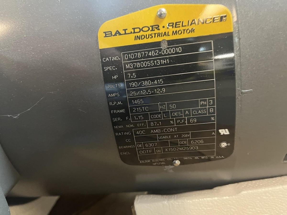BALDOR,M37B005S1331H1,MOTOR 7.5HP 190/380-415V 50Hz 1465RPM 215TC
