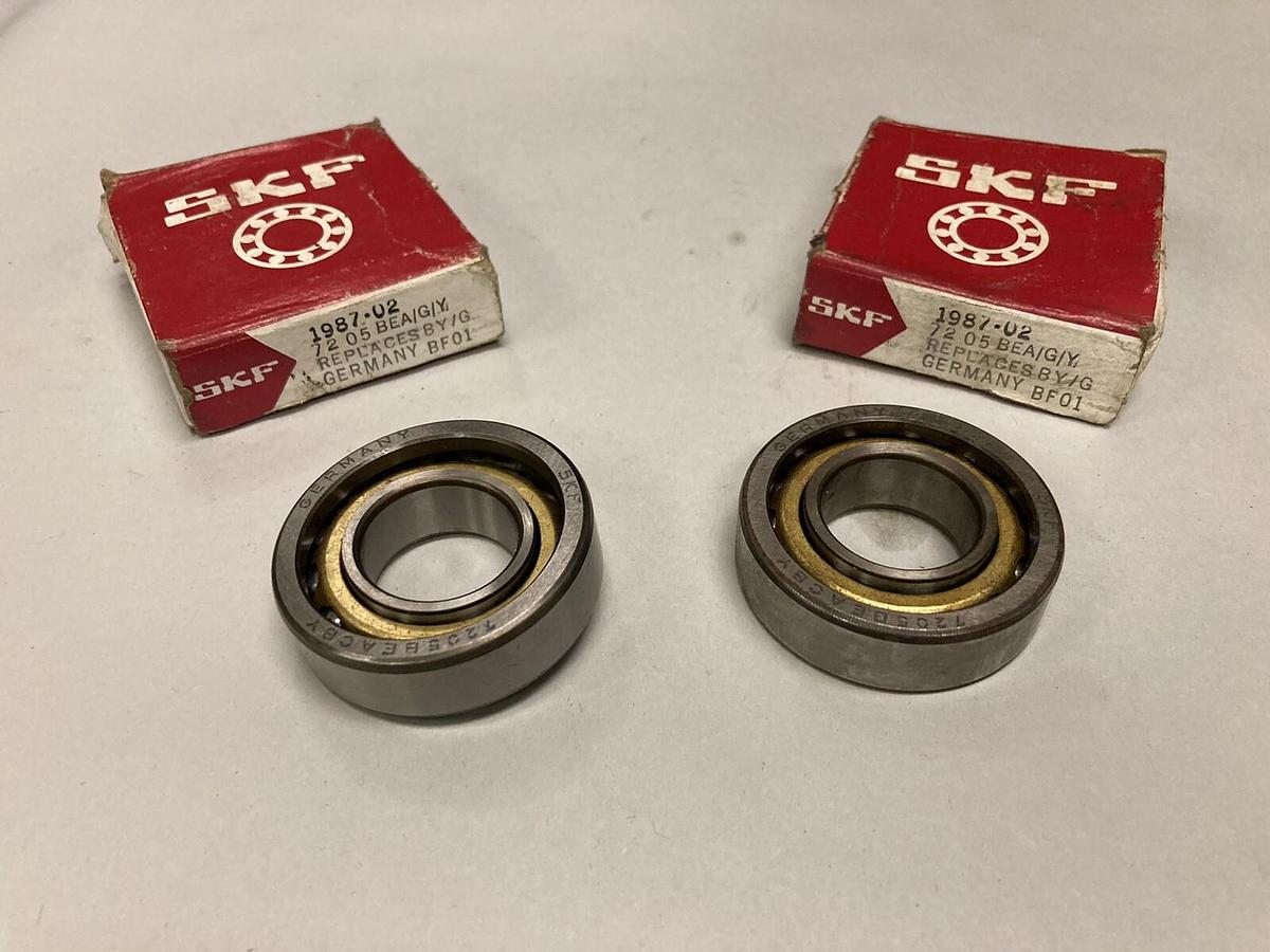 SKF,1987-02,Bearing Lot of 2