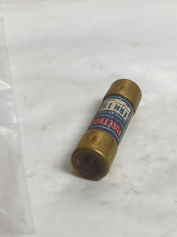 Used COOPER BUSSMANN,FRN15,FUSETRON 15 AMP FUSE LOT OF 4 PRE-OWNED