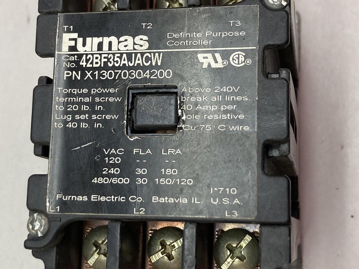 Used Furnas,42BF35AJACW,Contactor