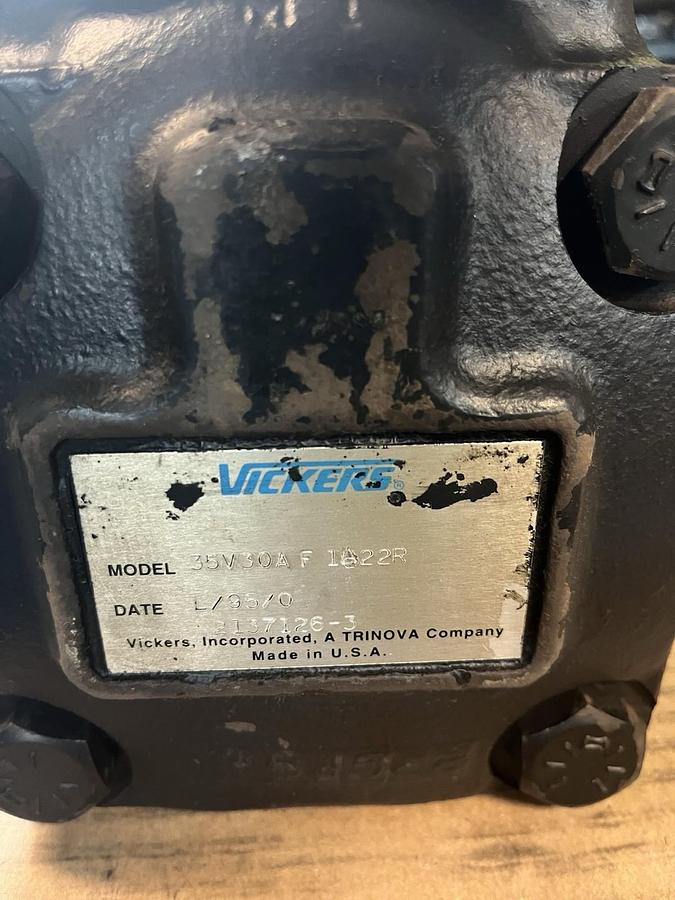 Used VICKERS,35V30A-F-1A22R,HYDRAULIC VANE PUMP