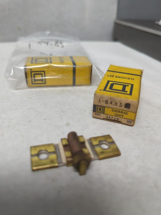 SQUARE D,B4.85,THERMAL OVERLOAD HEATER ELEMENT LOT OF 2 NOS