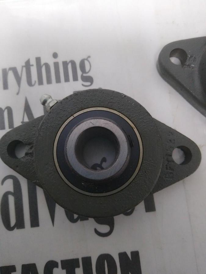 BROWNING,VF25-212,FLANGE MOUNT BEARING 2- BOLT BASE 3/4 IN BORE LOT OF 2 NOS
