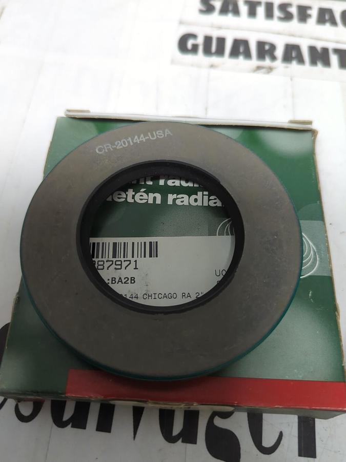 CHICAGO RAWHIDE,20144,OIL SEALS 2" X 3.623"..LOT OF 2..NOS