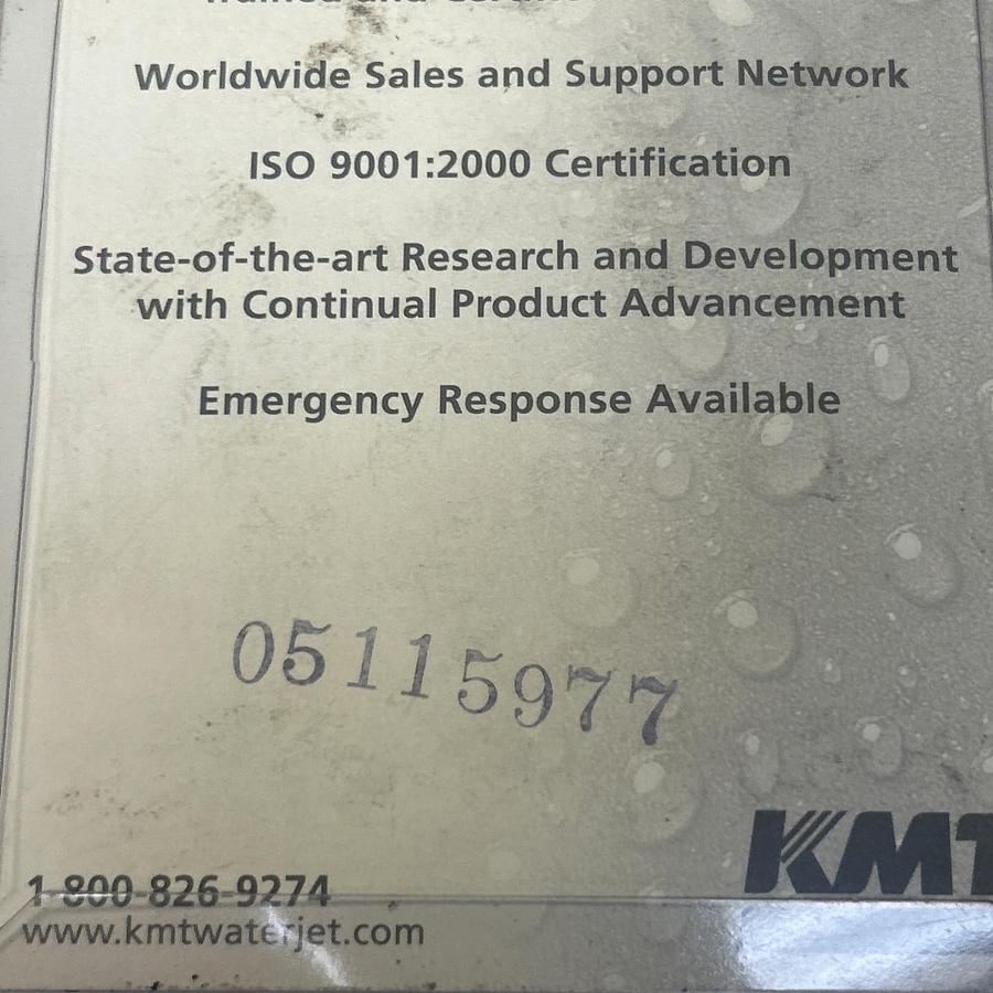 KMT,05115977,WATERJET SPARE PARTS KIT NOS