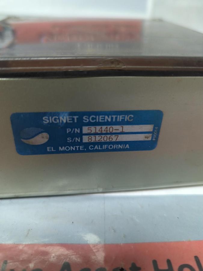 Used SIGNET,51440-1,SIGNAL CONDITIONER PRE-OWNED