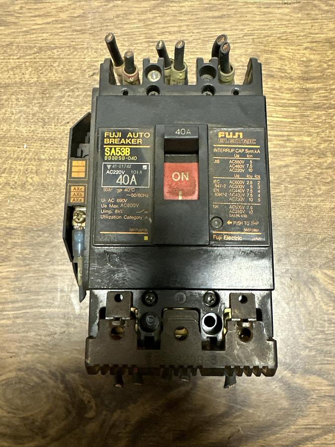 Used Fuji,SA53B,40 Amp Auto Breaker
