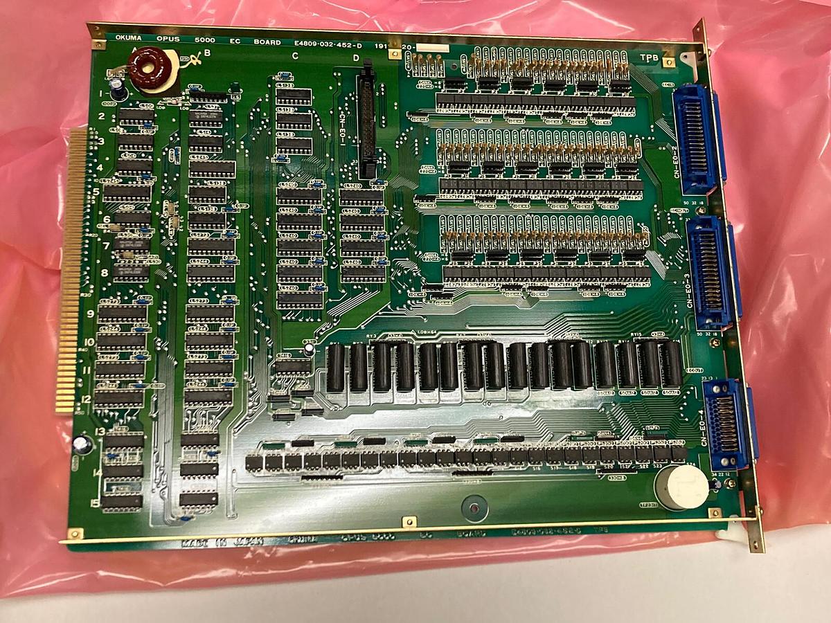 Used Okuma,E4809-032-452-D 1911-1120 OPUS 5000 TPB EC,Board