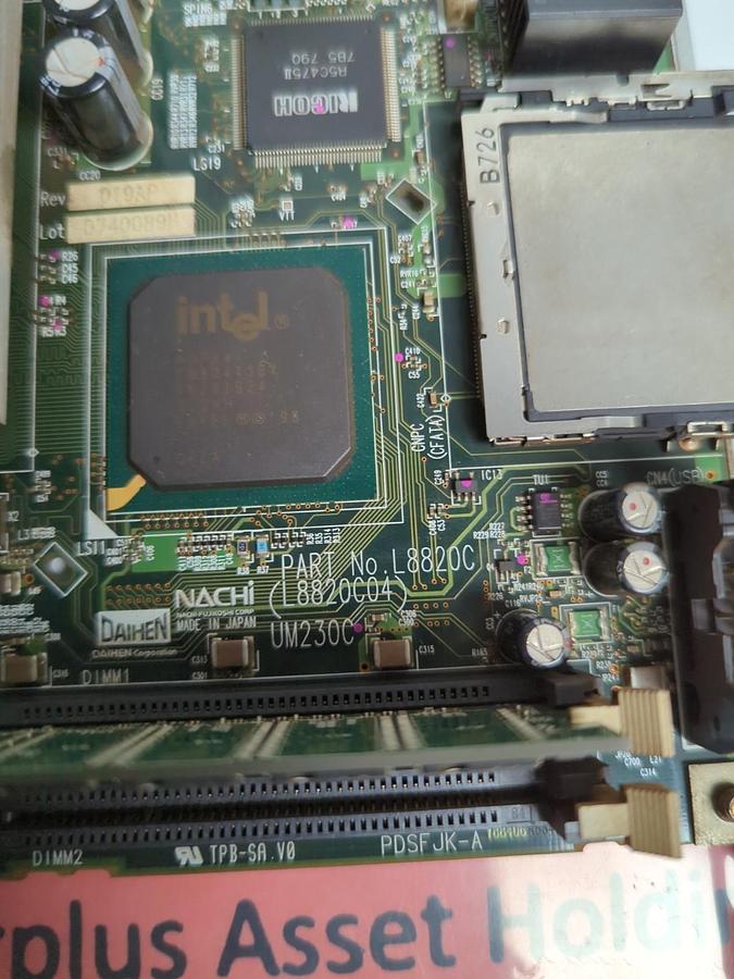 Used DAIHEN/NACHI,L8820C (L8820V04),CIRCUIT BOARD PRE-OWNED