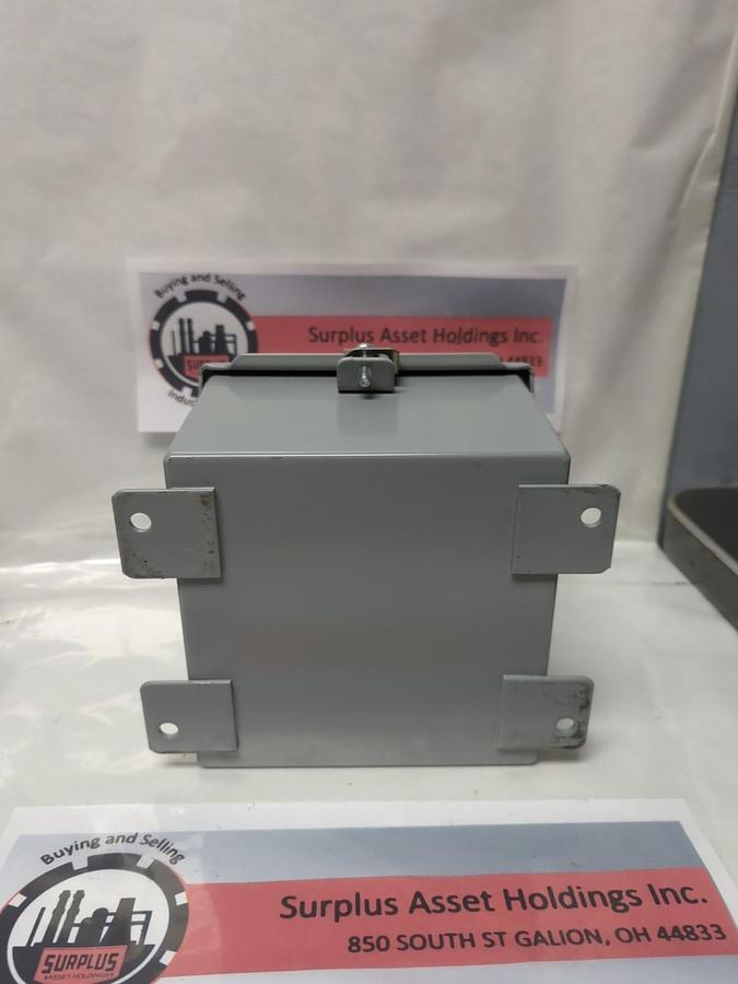 HAMMOND,141PHE,ENCLOSURE BOX 6X6X6 INCH NOS