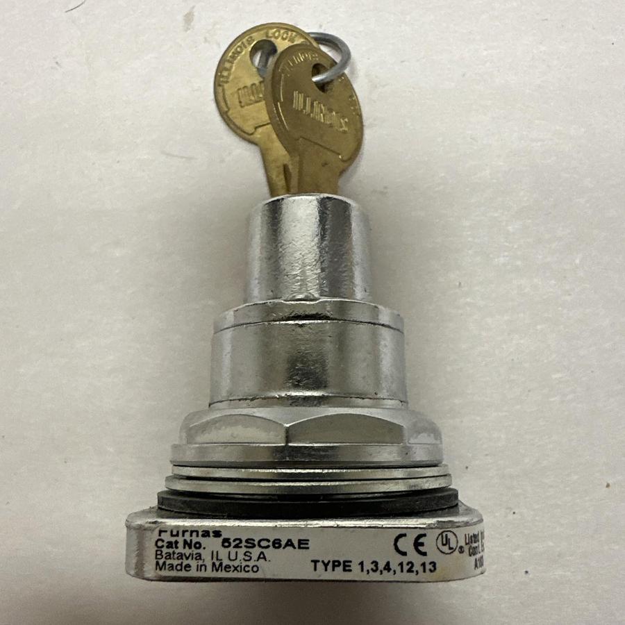 Furnas,52SC6AE,2 Position Key Selector