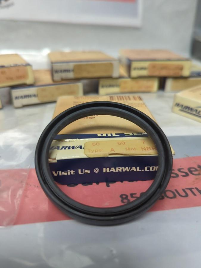 HARWAL,50 60 7,TYPE A OIL SEAL LOT OF 9 NOS