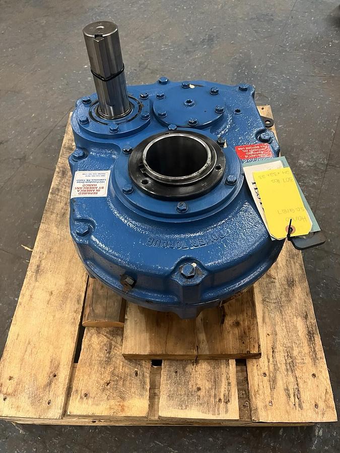 Used FOOTE JONES,PT6307,GEAR REDUCER RATIO 25:1 30HP 70 RPM
