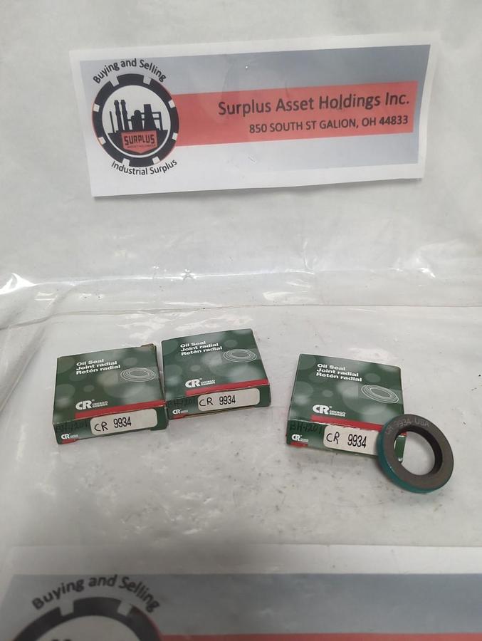 CHICAGO RAWHIDE,9934,OIL SEAL LOT OF 3 NOS