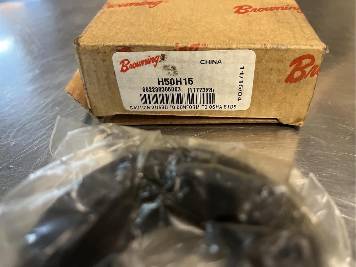 BROWNING,H50H15,SPROCKET #50 CHAIN 5/8 PITCH 15 TEETH