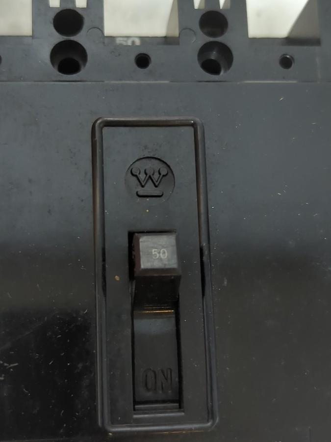 WESTINGHOUSE,FB3050L,CIRCUIT BREAKER 3-POLE 50 AMP NOS