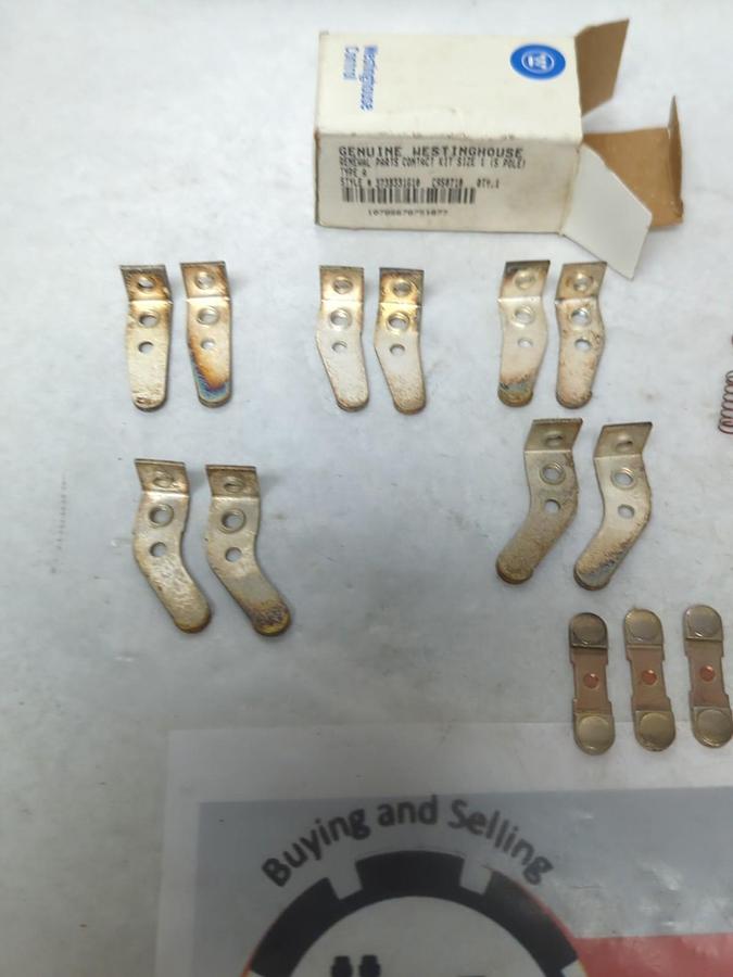 WESTINGHOUSE,373B331G10,RENEWAL PARTS CONTACT KIT 5-POLE SIZE 1 NOS