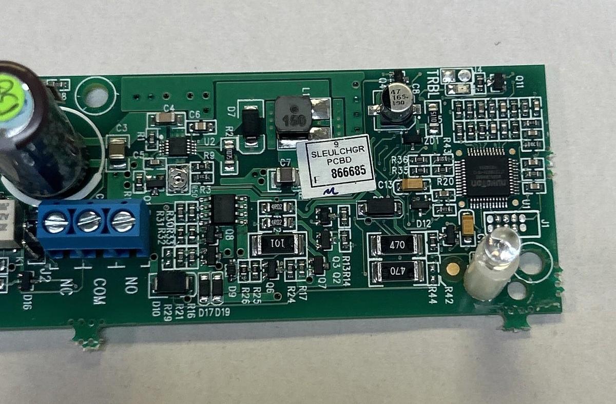 Used NAPCO,PC07905B,STARLINK FIRE COMMUNICATOR CIRCUIT BOARD