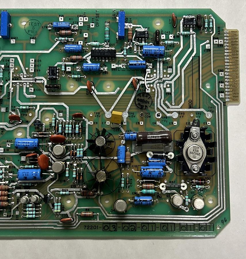 Used BENTLEY NEVADA,PWA72202-01,PC CIRCUIT BOARD