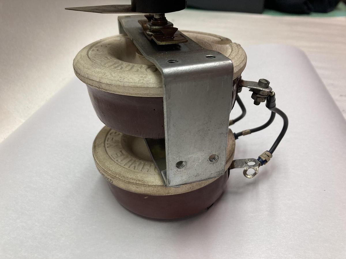 Used Ohmite,L-10K/1K25-F2T2,Rheostat