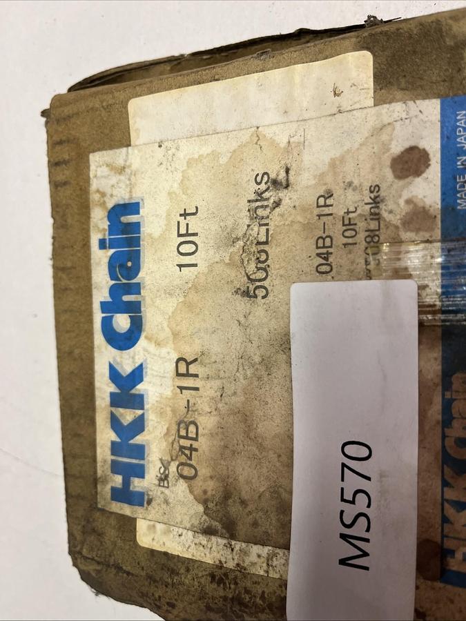 HKK,04B-1R,ROLLER CHAIN RIVET 10FT 508 LINKS 6MM PITCH