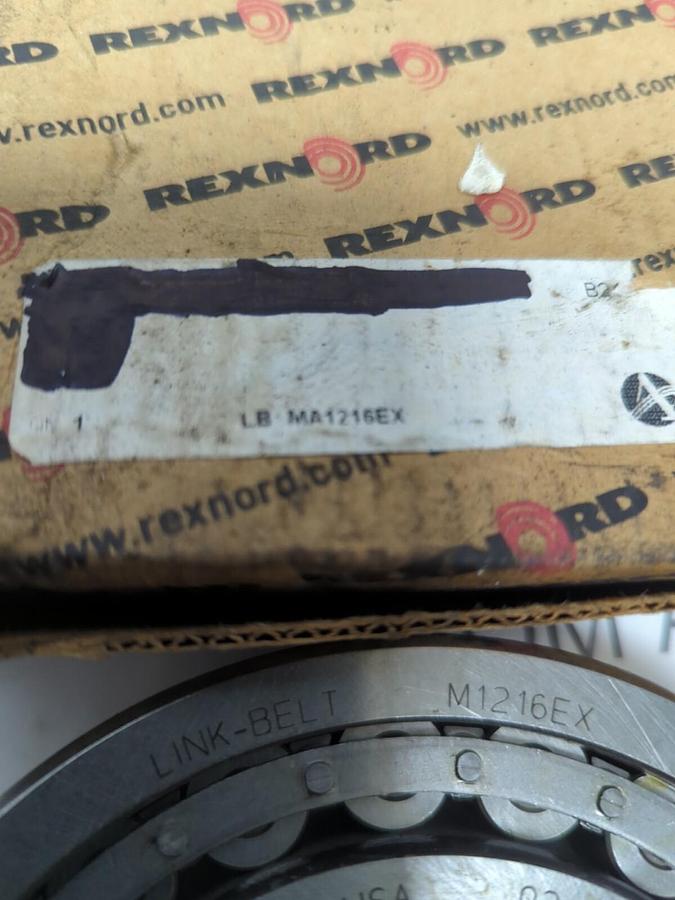 REXNORD,MR216EX/MA1216,CYLINDRICAL ROLLER BEARING NOS