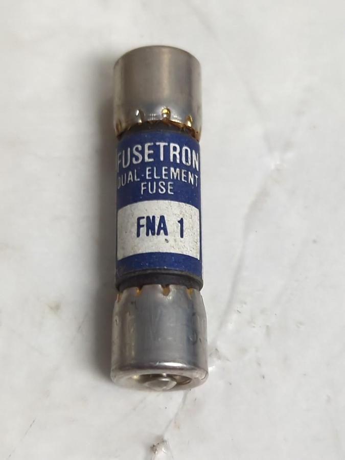 Used COOPER BUSSMANN,FNA 1,FUSETRON 1 AMP FUSE LOT OF 120 PRE-OWNED