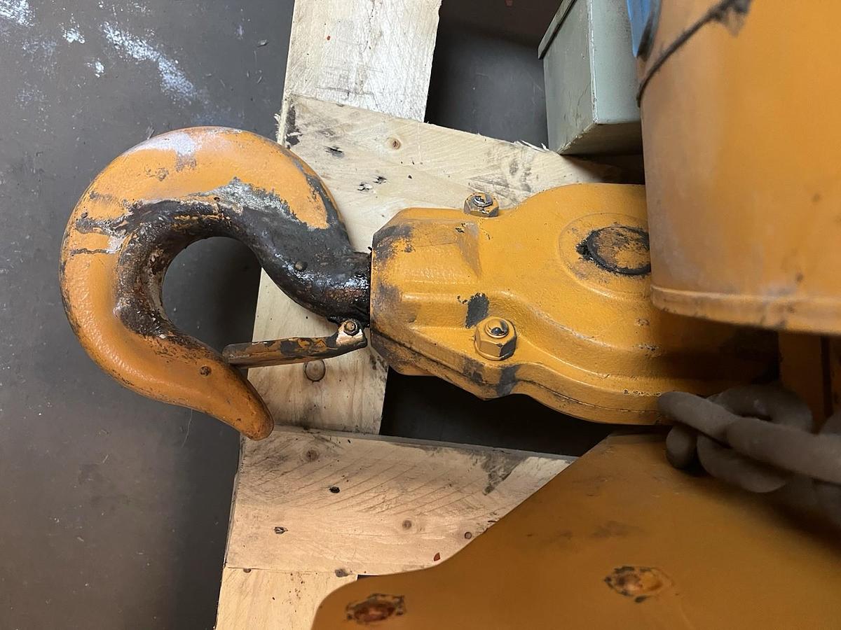 Used KITO,5 ton,ELECTRIC HOIST 5 TON SPEED 1.6M/MIN 8KW 3PH 440V