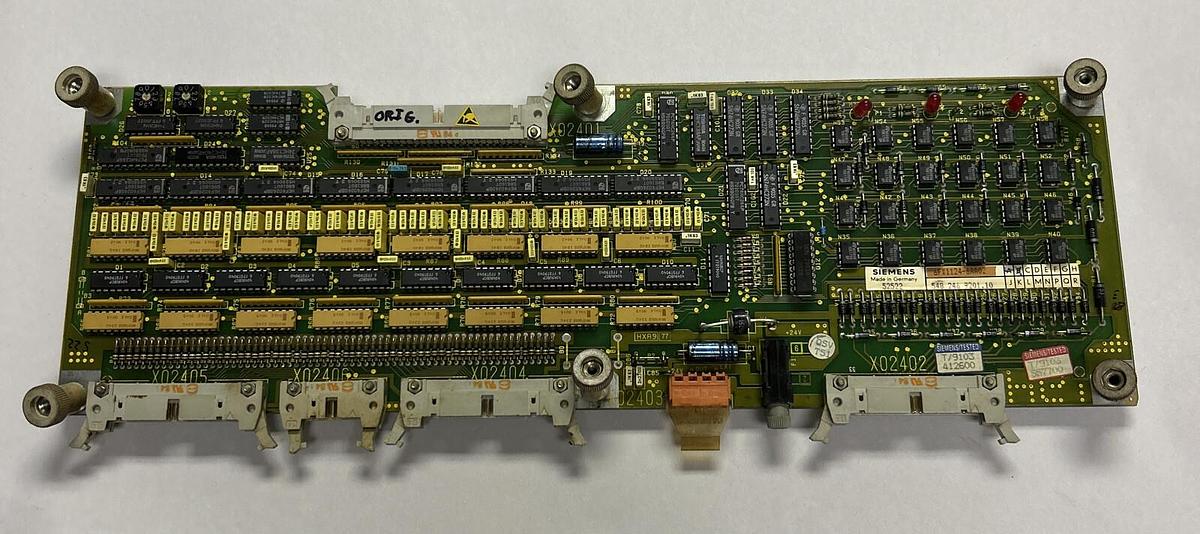 Used SIEMENS,6FX1124-6AA02,I/O DRIVE BOARD