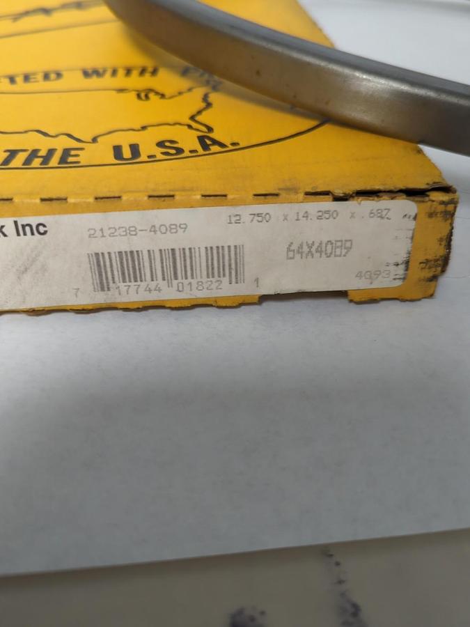 GARLOCK KLOZURE,21238-4089,OIL SEAL 12.75X14.25X0.687 NOS