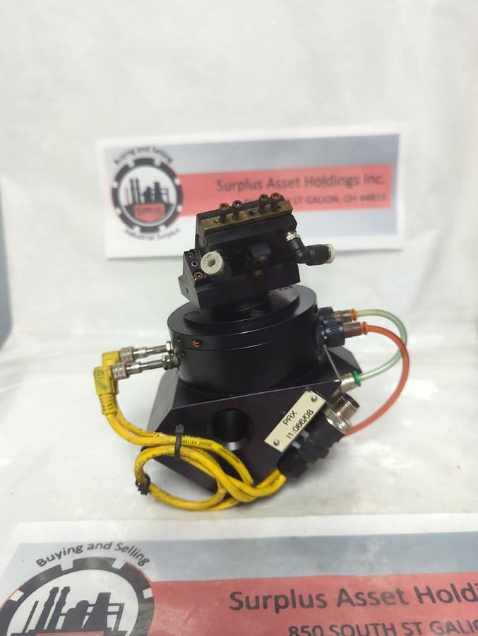 Used AGI,AGR-2,ROTARY ACTUATOR ASSY WITH AGLP-2 GRIPPER PRE-OWNED