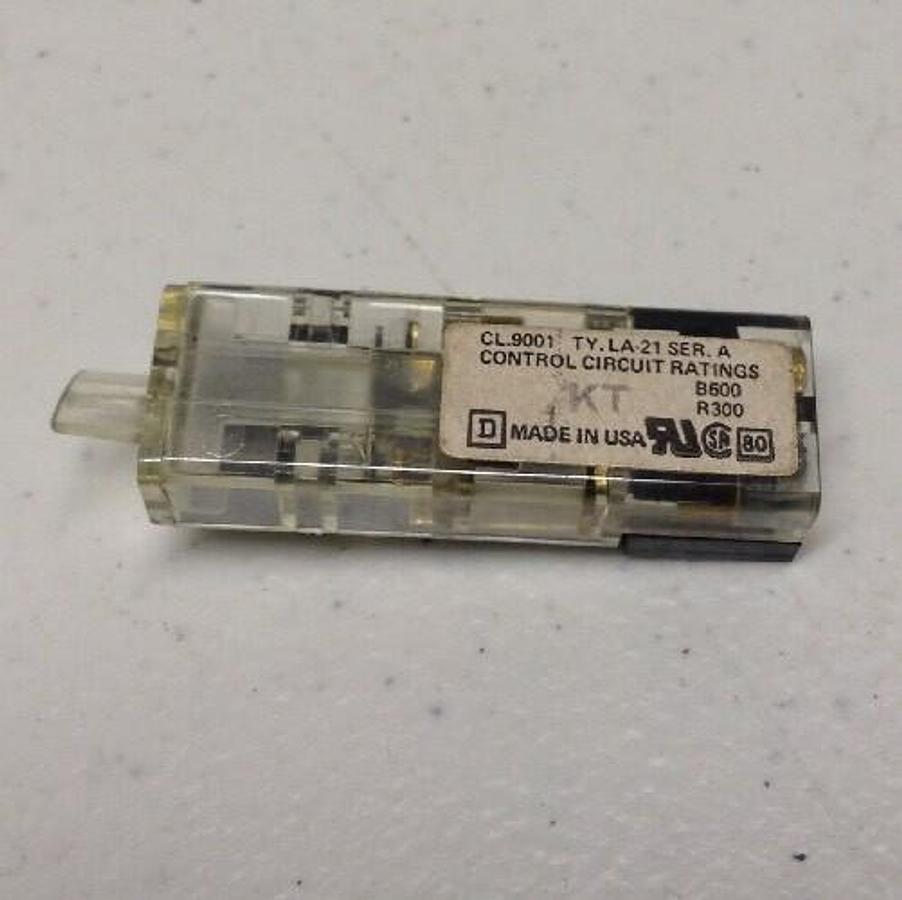 Square D,9001 TY.LA.21,Series A Contact Block KT