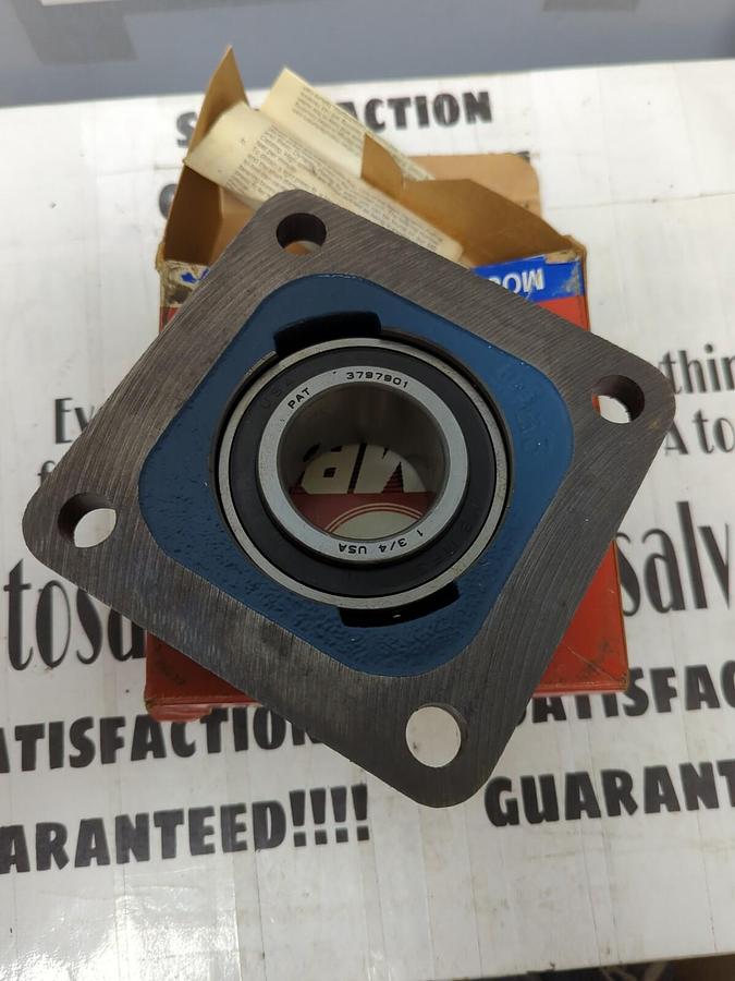 MB MANUFACTURING,NYLA-K FC4-25,1 3/4 INCH BORE 4-BOLT FLANGE BEARING NOS