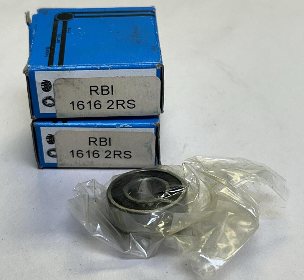 RBI,16162RS,BALL BEARING LOT OF 2 NOS